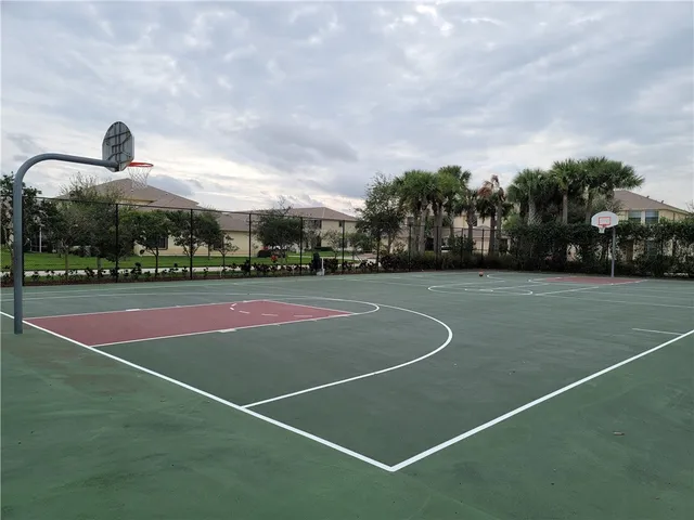 a view of a basket ball ground