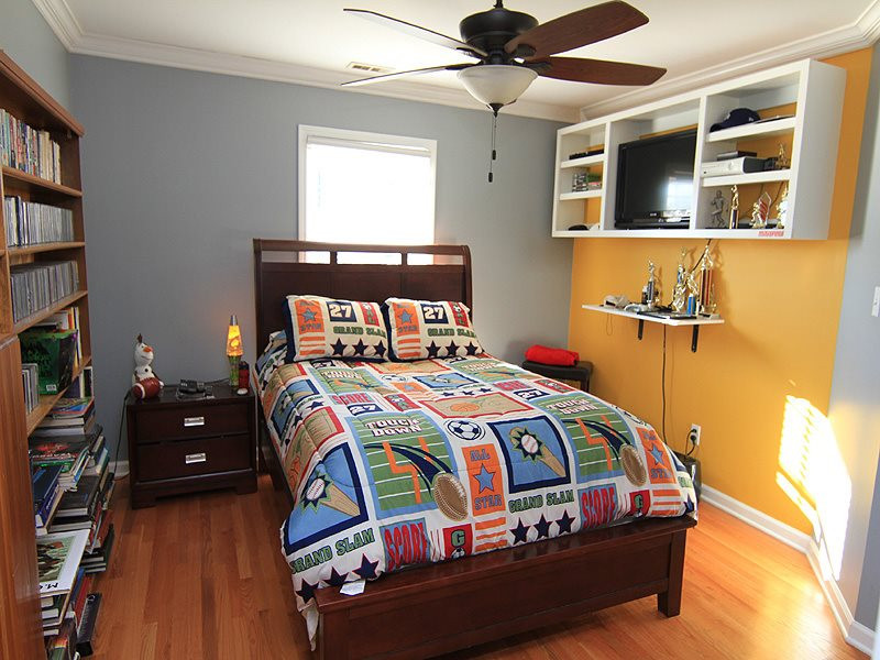 9908 Wyngate Ridge Drive Raleigh, NC 27617 - Photo 15 of 20 More storage, hardwoods and smooth ceilings throughout this home. No fixture, faucet, floor or countertop left untouched in this completely updated home! Secondary Bedroom