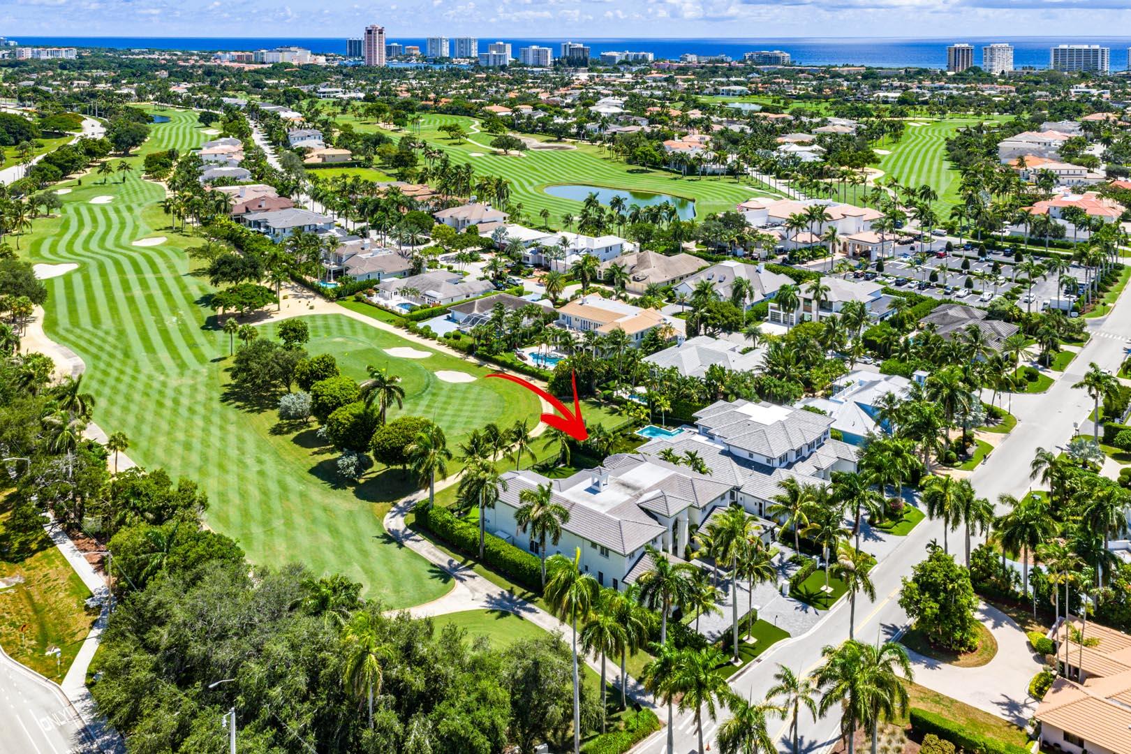 121 Royal Palm Way Boca Raton, FL 33432 - Photo 76 of 76 121_Royal_Palm_Way_Aerial_09