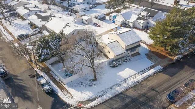 a city view with tall buildings