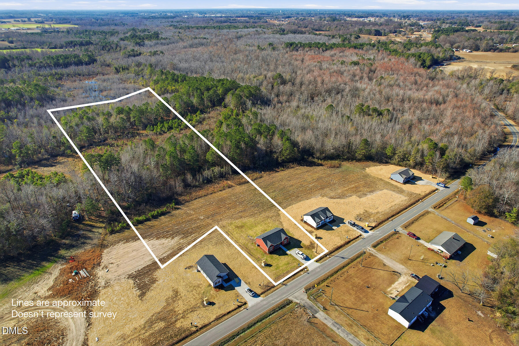 1049 Jada Allen Road Dunn, NC 28334 - Photo 32 of 32 1049 Jada Allen St Drone-14