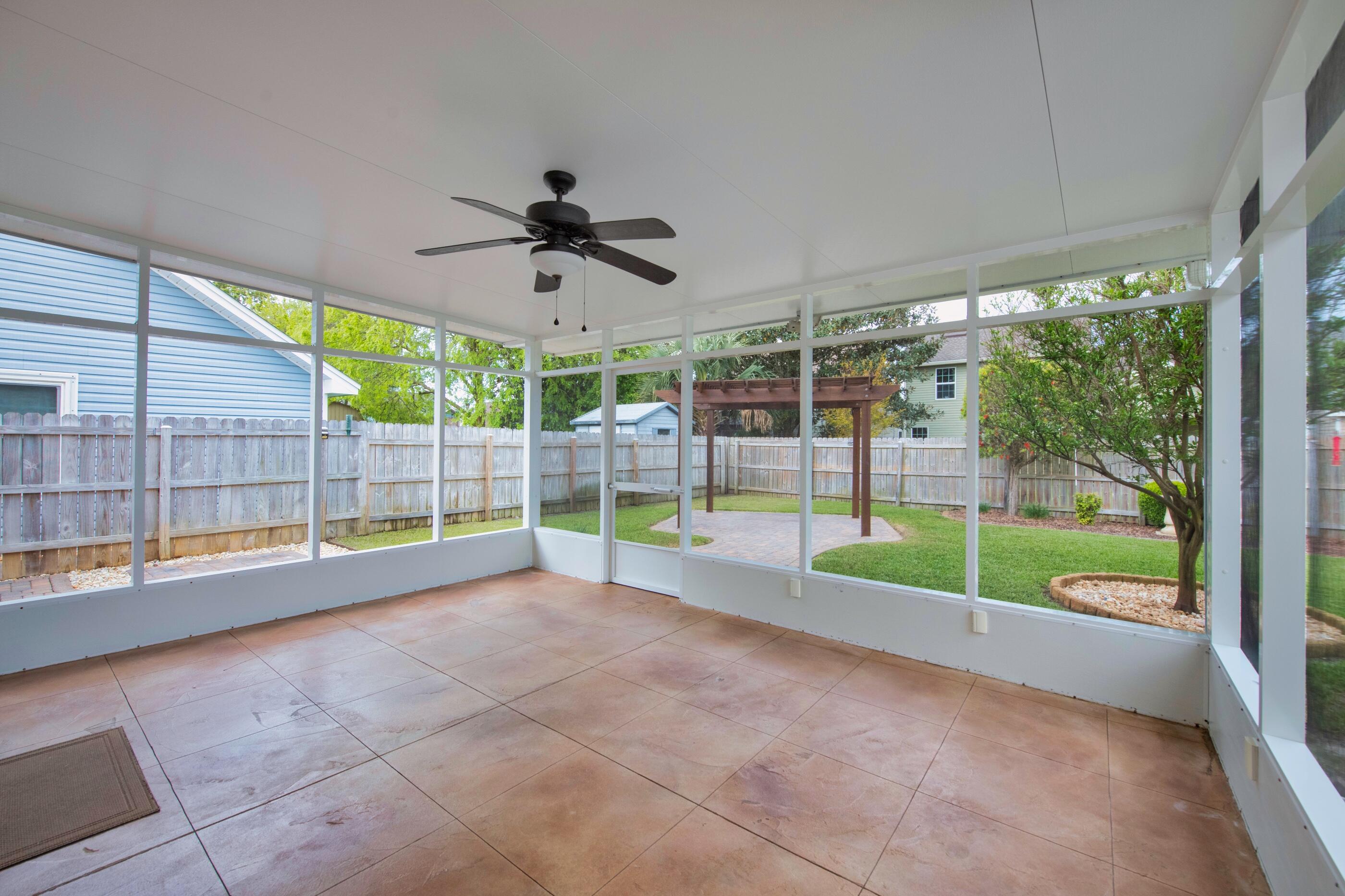 480 Sandy Ridge Circle Mary Esther, FL 32569 - Photo 26 of 38 Screened patio