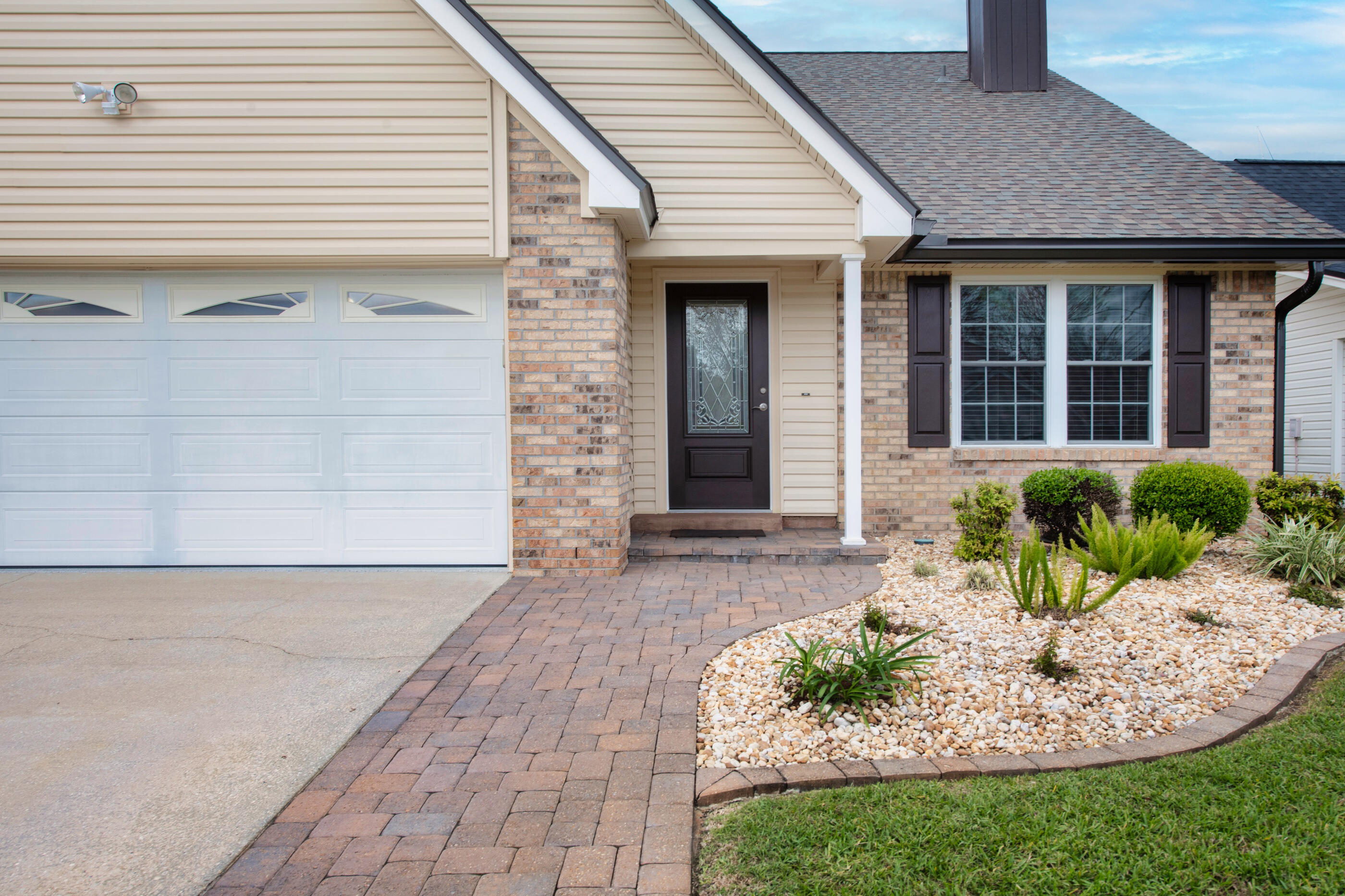 480 Sandy Ridge Circle Mary Esther, FL 32569 - Photo 3 of 38 Beautiful stone walkway
