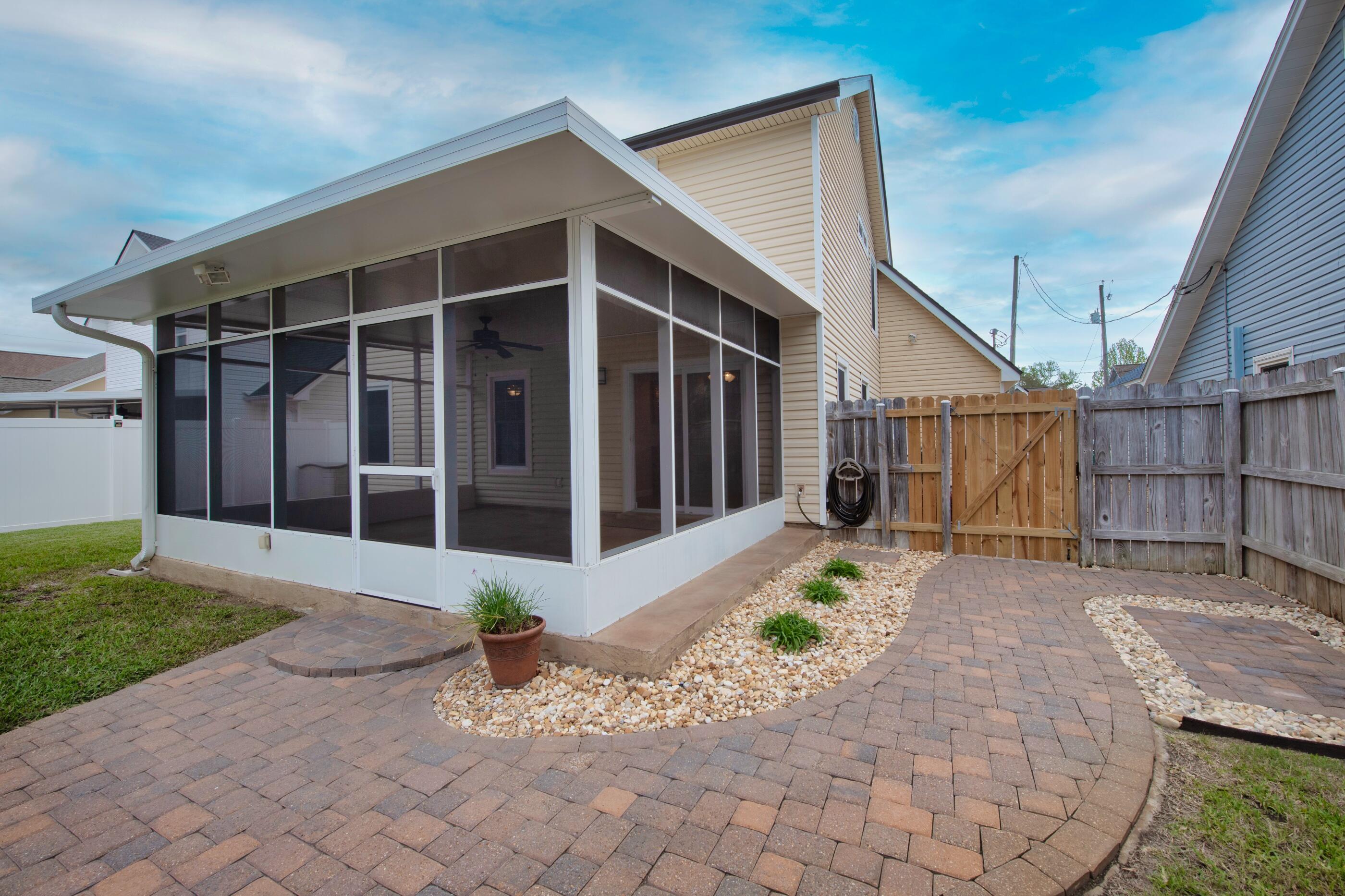 480 Sandy Ridge Circle Mary Esther, FL 32569 - Photo 32 of 38 Screened Patio