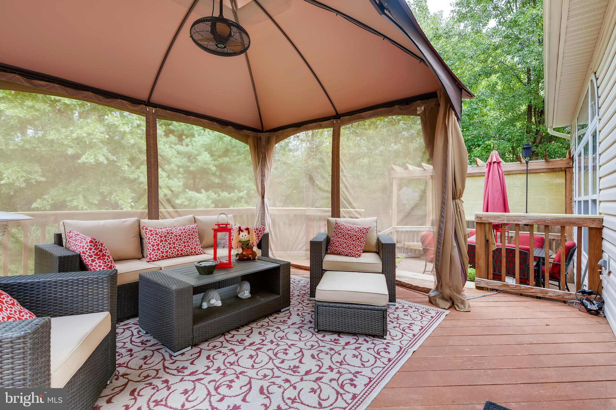 9526 Good Spring Drive Perry Hall, MD 21128 - Photo 34 of 42 a outdoor living space with furniture and garden view