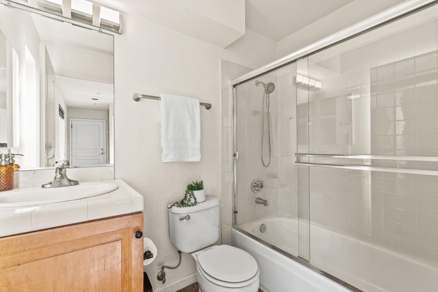 3200 Axford Road Santa Cruz, CA 95062 - Photo 25 of 45 a bathroom with a sink toilet and shower