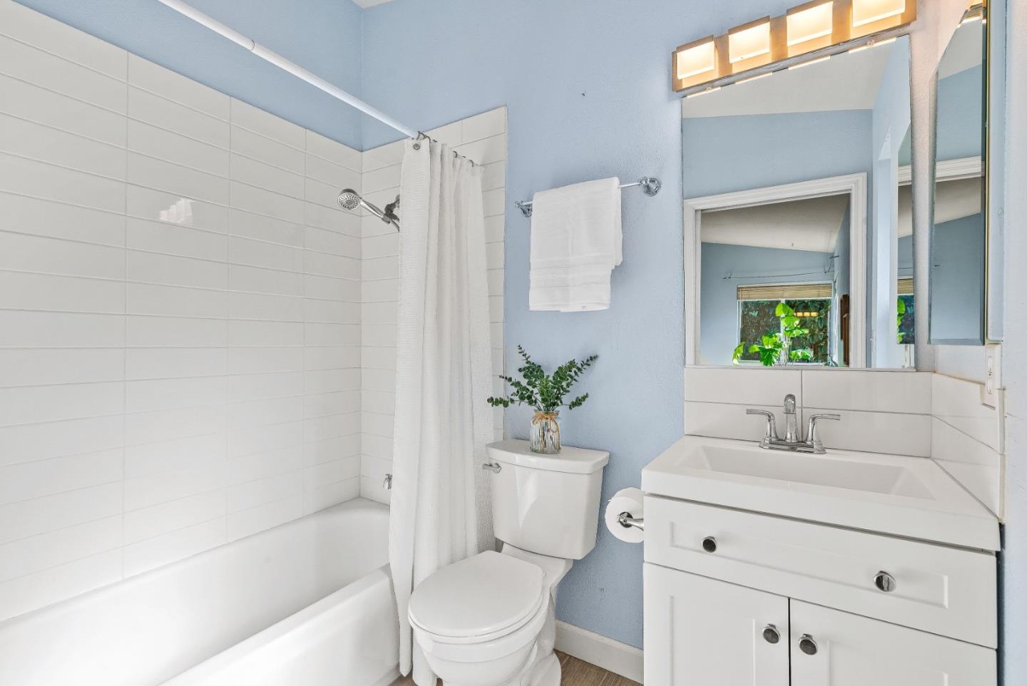 3200 Axford Road Santa Cruz, CA 95062 - Photo 35 of 45 a bathroom with a sink toilet and shower