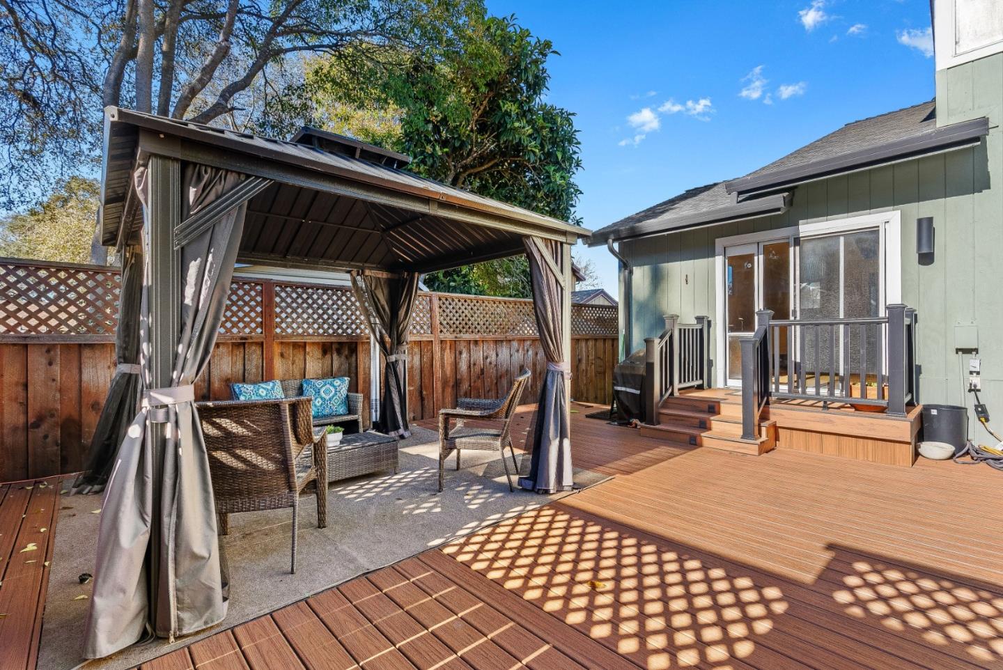 3200 Axford Road Santa Cruz, CA 95062 - Photo 40 of 45 a patio outdoor space with seating