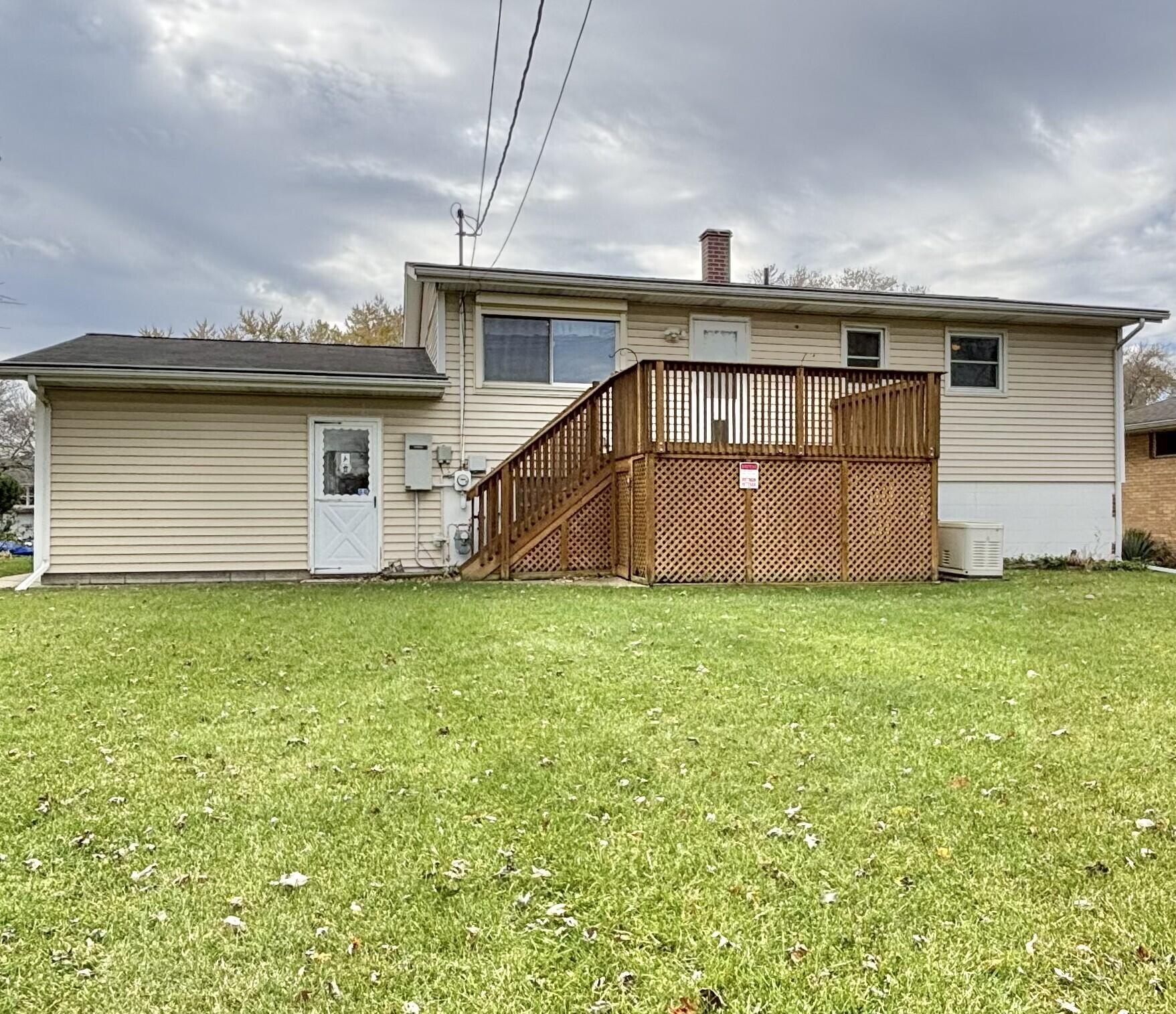 5361 Pierce Street Merrillville, IN 46410 - Photo 21 of 21 a front view of house with garden