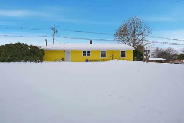 a view of a back yard