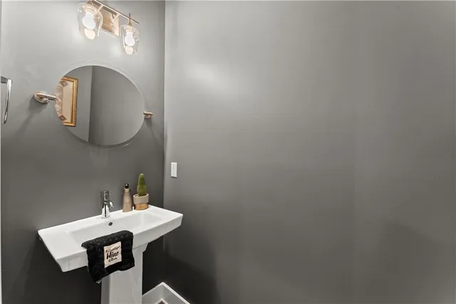 a balcony with wooden floor