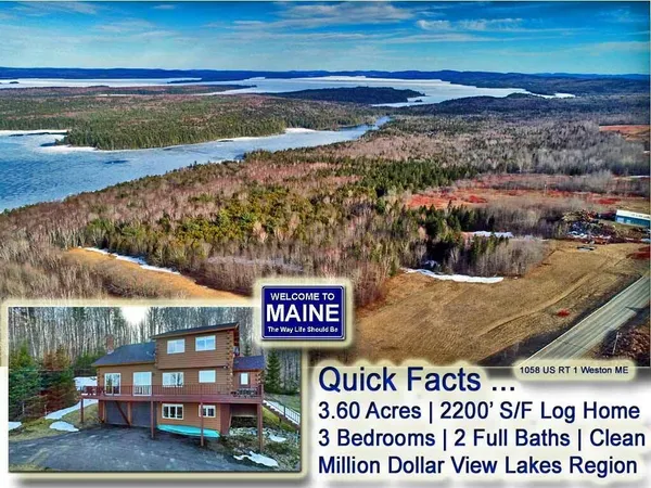 $344,500 | 1058 Highway 1, Weston, ME 04424