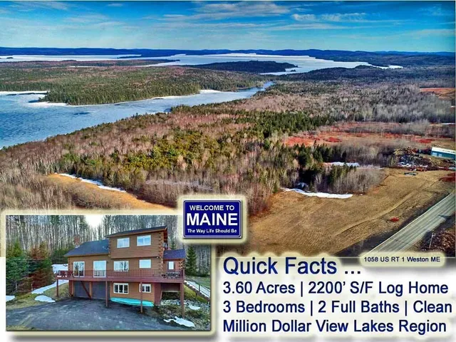 $344,500 | 1058 Highway 1, Weston, ME 04424