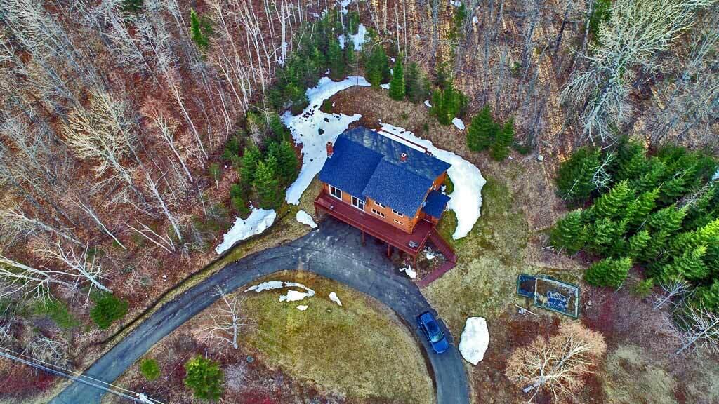 1058 Highway 1 Weston, ME 04424 - Photo 4 of 94 aerial-log-home-maine