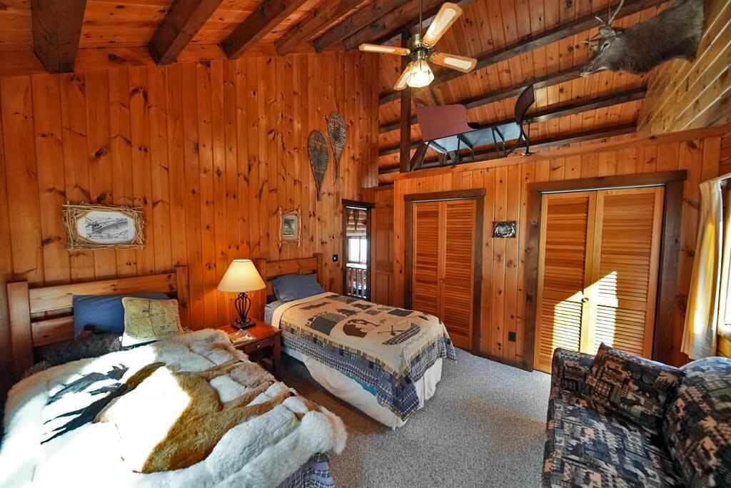 1058 Highway 1 Weston, ME 04424 - Photo 51 of 94 me-log-home-bedroom-2