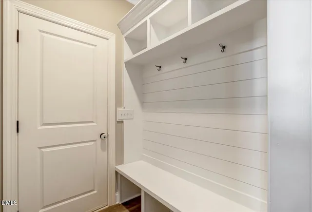 a view of decorative items on a rack