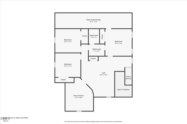 $449,000 | 201 Noramac Court, Selma, NC 27576