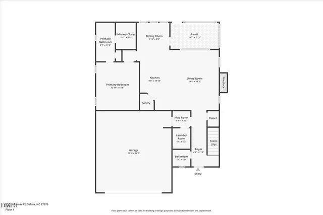 $449,000 | 201 Noramac Court, Selma, NC 27576