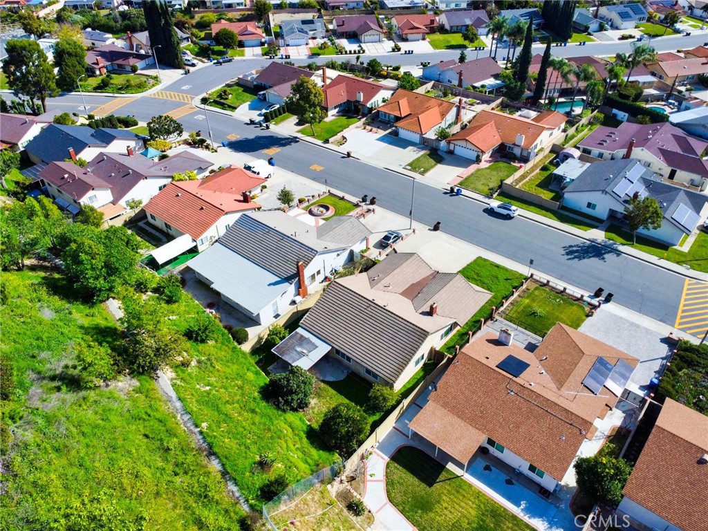 20309 East Vejar Road Walnut, CA 91789 - Photo 29 of 29 an aerial view of house with a yard