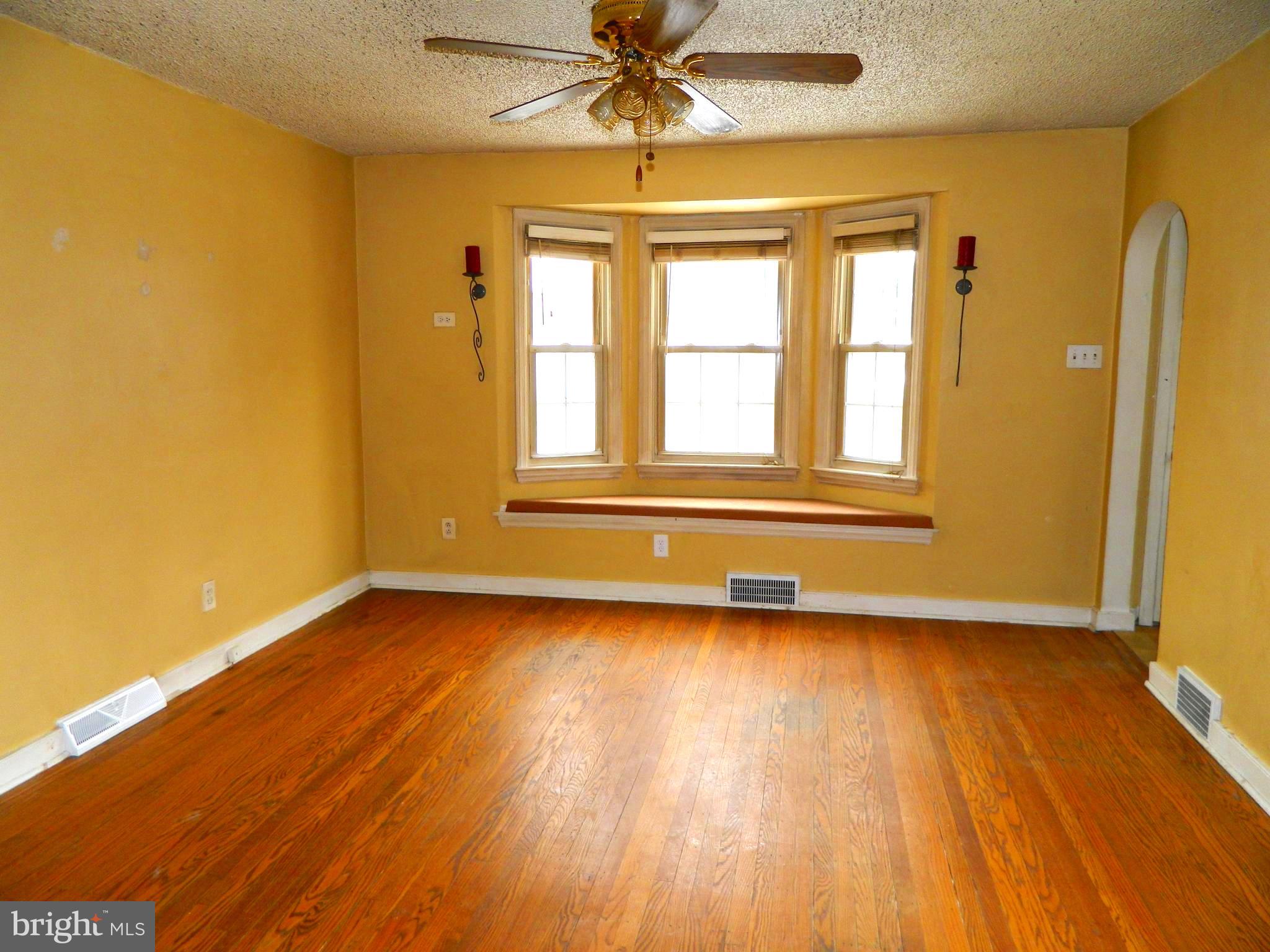 452 East Browning Road Bellmawr, NJ 08031 - Photo 3 of 15 Living room with Hardwood Flooring