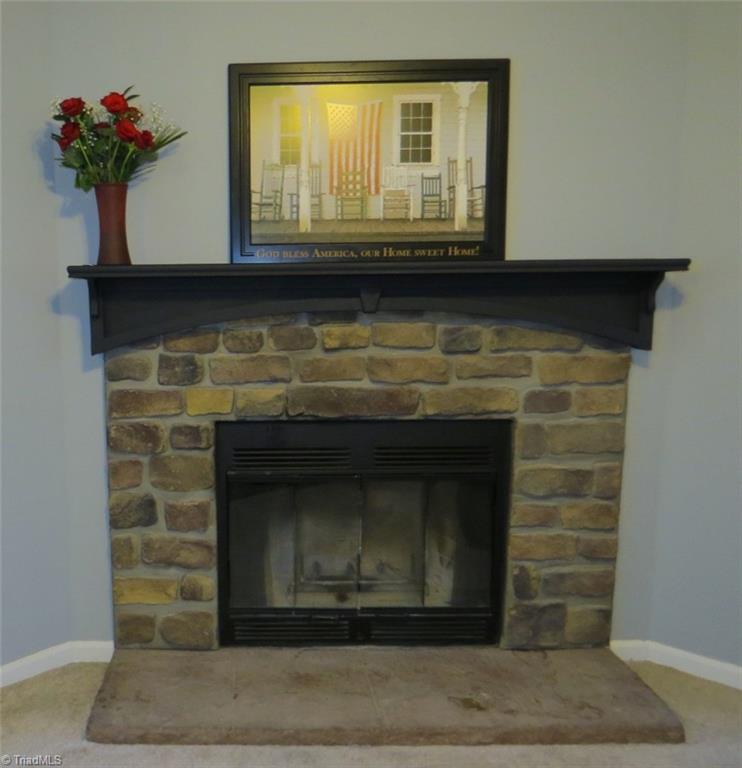 121 Alcorn Loop Ruffin, NC 27326 - Photo 5 of 19 Wood Burning Fire Place in Living Room