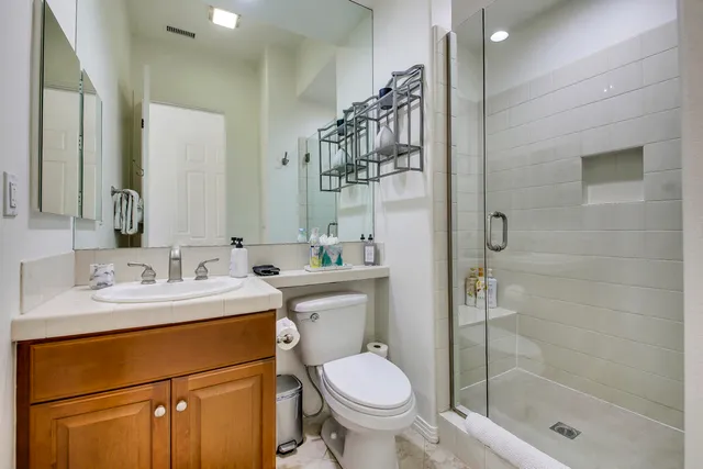 a house view with a outdoor space