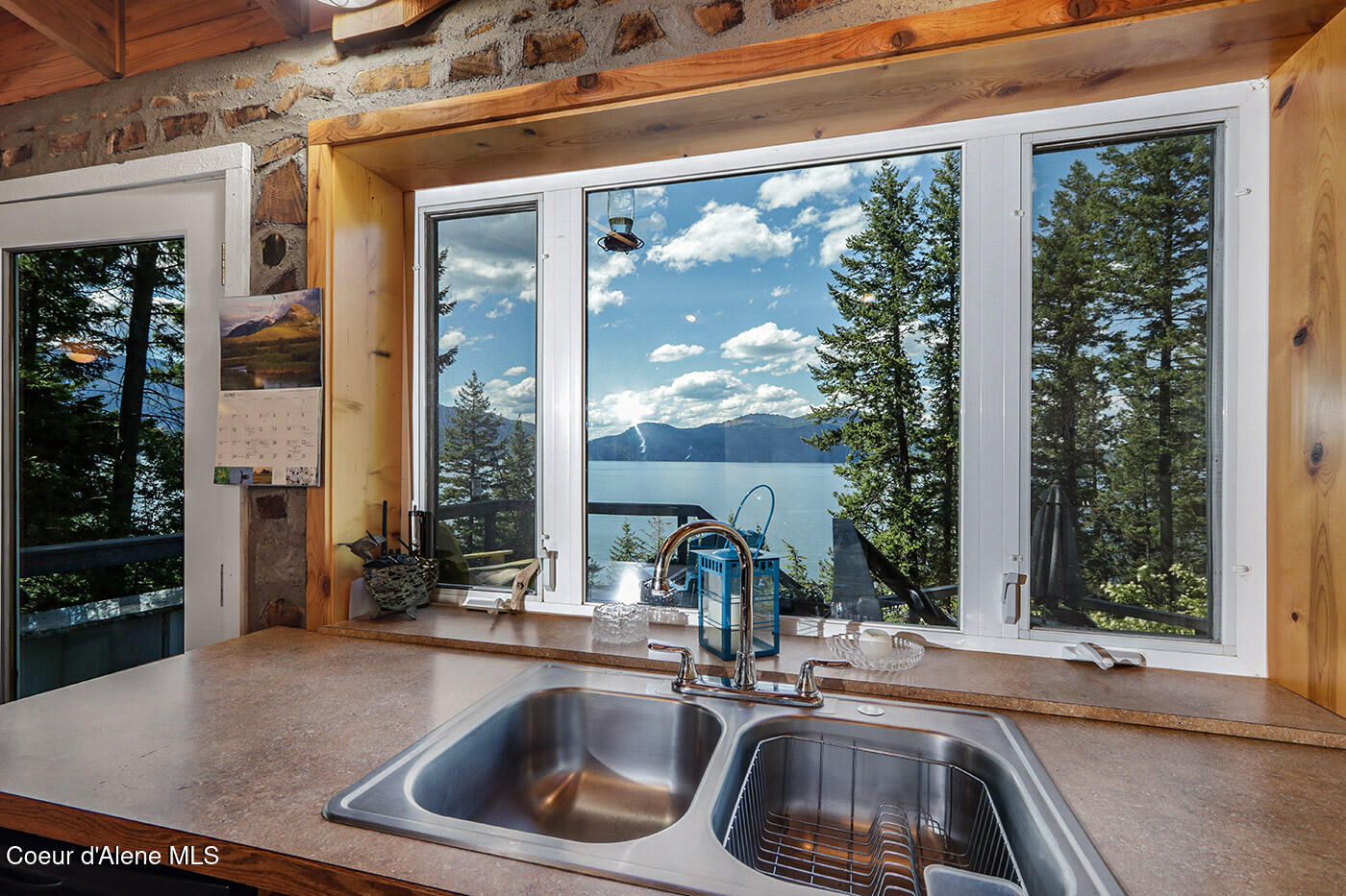 812 Pine Cove Road Clark Fork, ID 83811 - Photo 9 of 37 Kitchen-Sink-Views