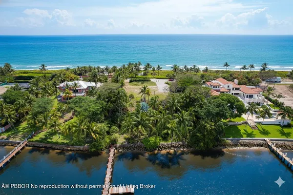 a view of an ocean and beach