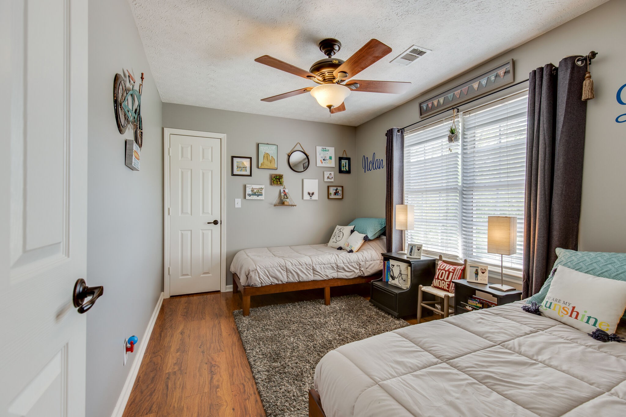 5236 Ridgefalls Way Antioch, TN 37013 - Photo 14 of 35 a bedroom with two beds and a large window