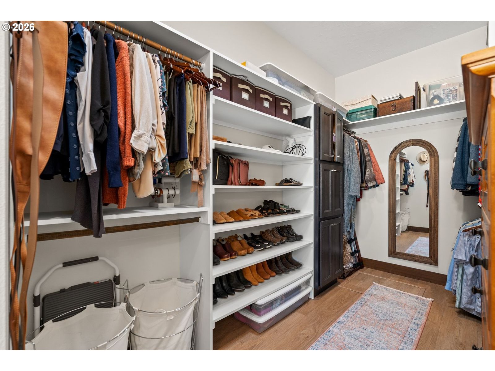 2106 Southwest Tahoe Avenue Pendleton, OR 97801 - Photo 28 of 48 a view of walk in closet with clothes and shoes