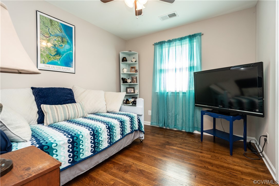 5800 Newbys Bridge Road Chesterfield, VA 23832 - Photo 19 of 29 a bedroom with furniture and a flat screen tv