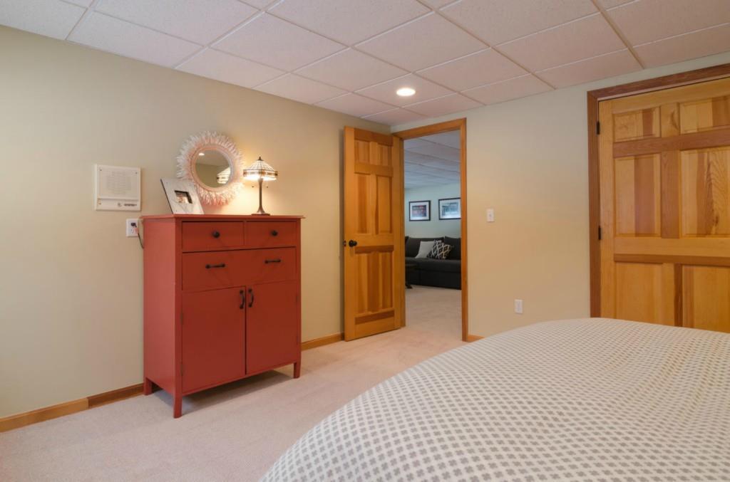 77 Outlet Cove Road Windham, ME 04062 - Photo 28 of 34 Bedroom in lower level. All of the...