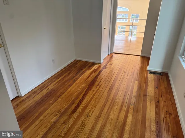 a view of wooden floor