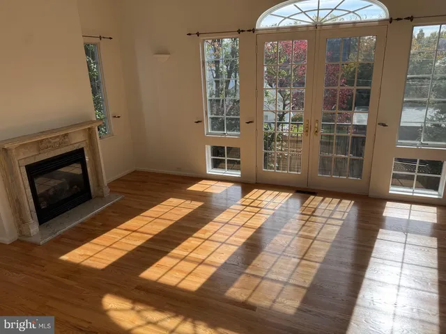 a view of a entryway of a house
