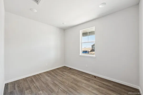 wooden floor in an empty room