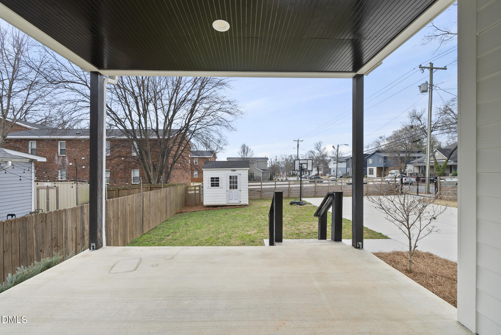 200 Bledsoe Avenue Raleigh, NC 27601 - Photo 35 of 42 a view of a house with a patio