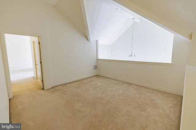 a view of empty room