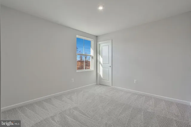 a view of empty room