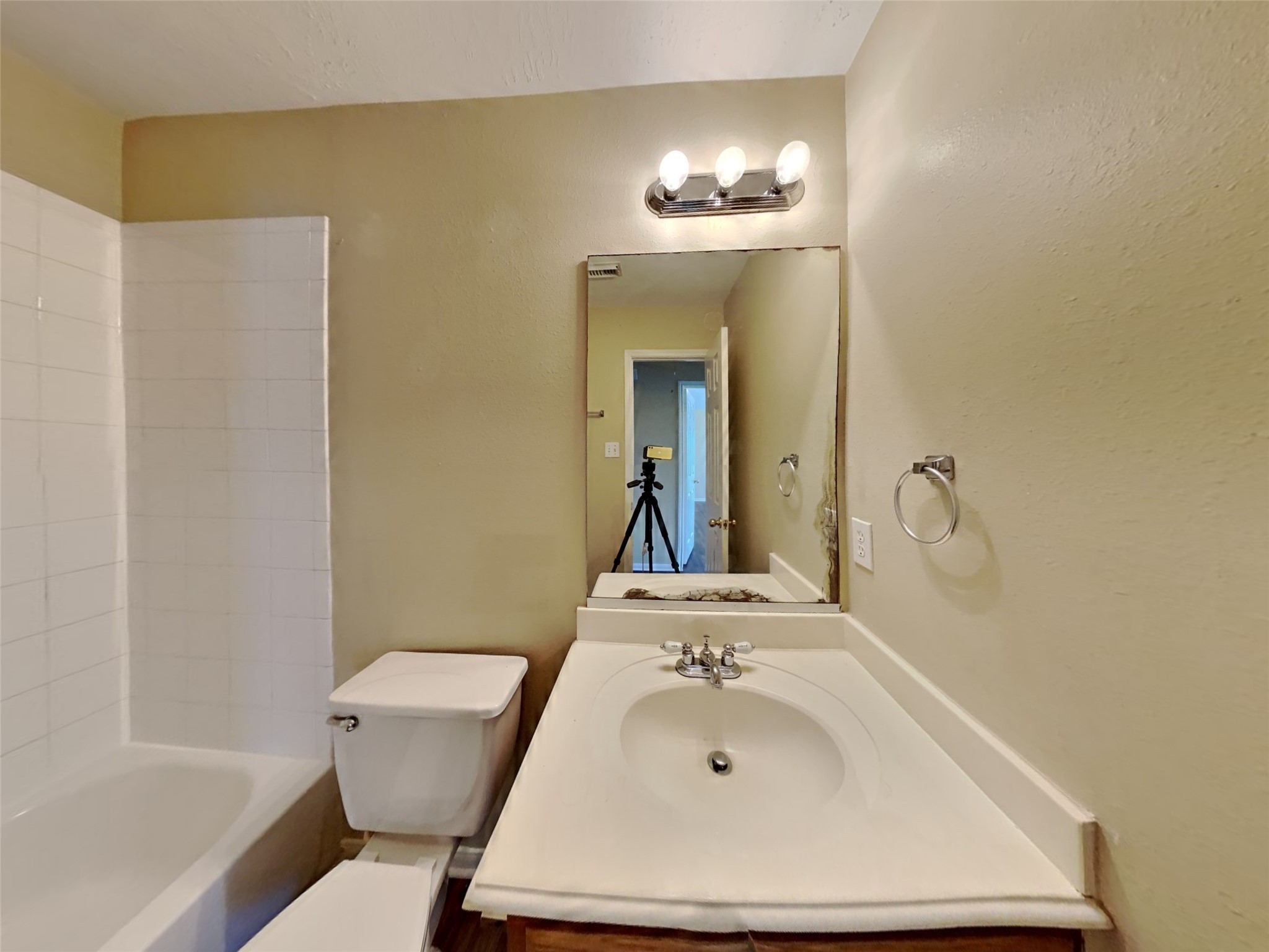 3719 Forney Ridge Lane Houston, TX 77047 - Photo 15 of 21 a bathroom with a sink toilet and shower