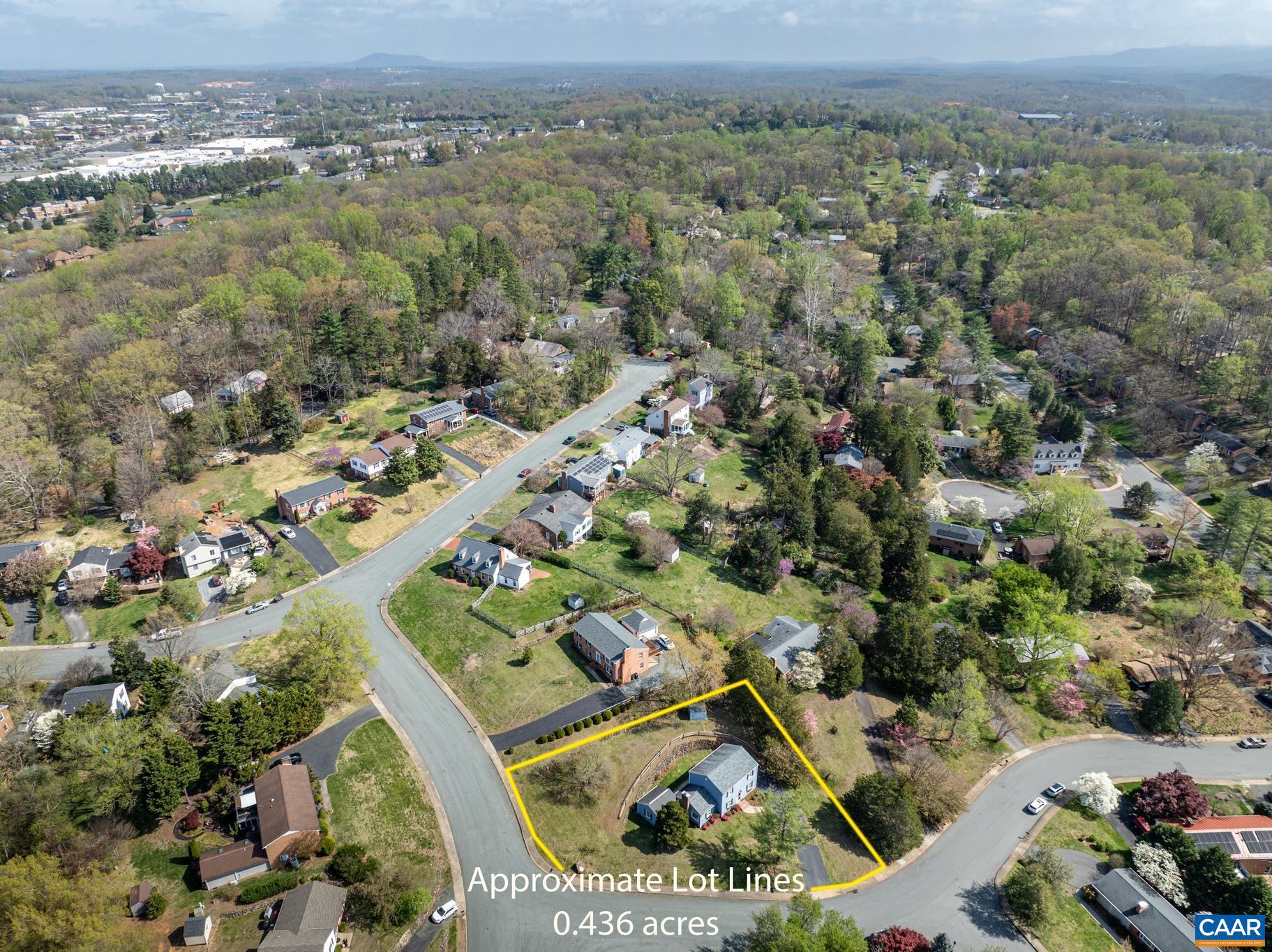 1941 Michael Place Charlottesville, VA 22901 - Photo 8 of 52 an aerial view of residential houses with outdoor space
