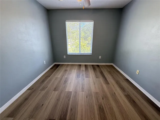 a view of wooden floor in a room