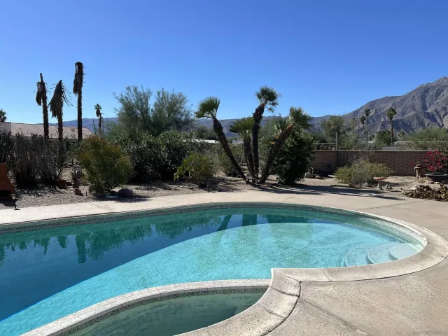 a view of a water pond