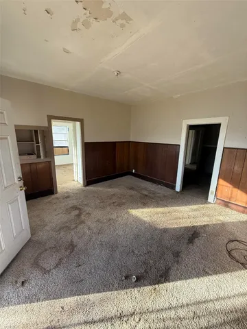 a view of a livingroom with a couch