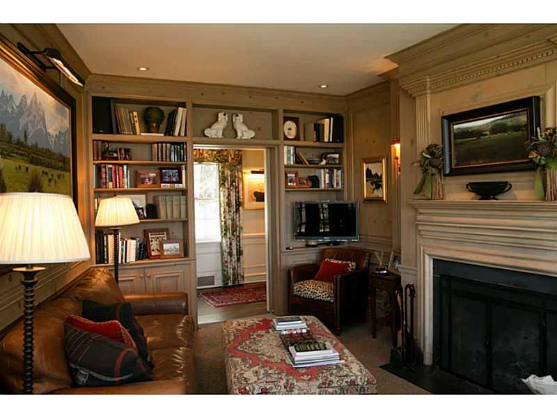 638 Backbone Road Sewickley Heights, PA 15143 - Photo 13 of 25 Den. Built in shelves and cabinets as well as terrace access