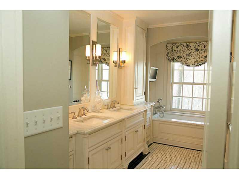 638 Backbone Road Sewickley Heights, PA 15143 - Photo 15 of 25 Master Bath/Spa. Relaxing updated master bath with marble, double sinks, enclosed shower, and bubble tub.