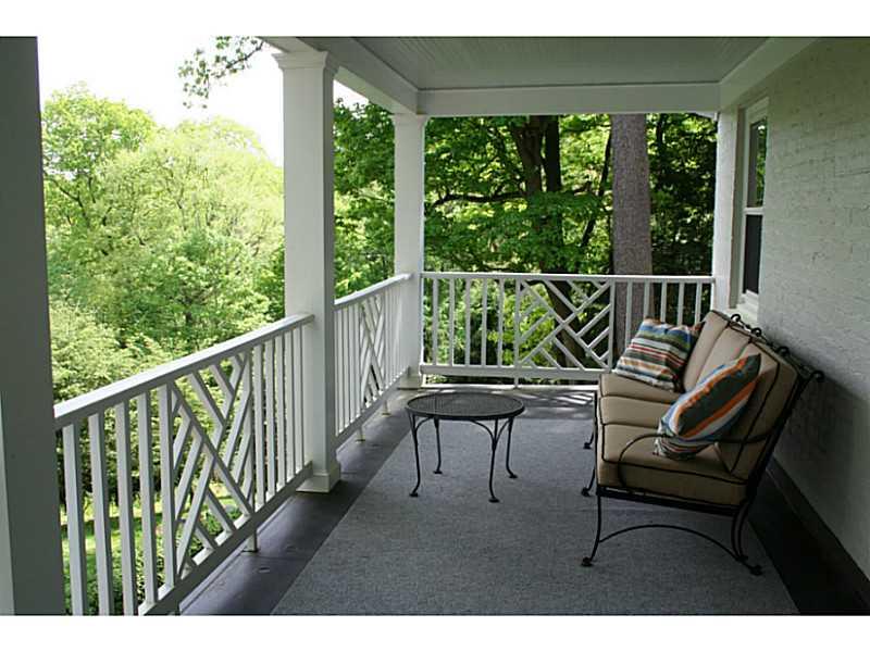 638 Backbone Road Sewickley Heights, PA 15143 - Photo 16 of 25 Patio/Deck. Private master porch for morning coffee with amazing views of the grounds.