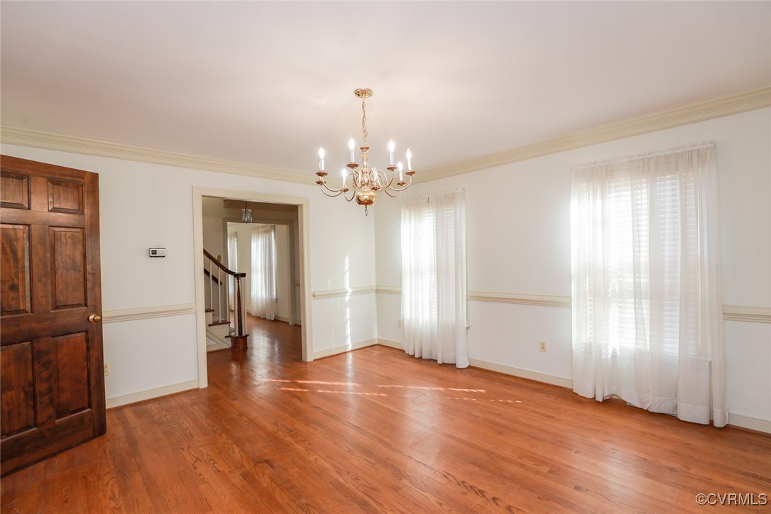 550 Fords Road Manakin-Sabot, VA 23103 - Photo 14 of 45 Unfurnished room with hardwood / wood-style floori