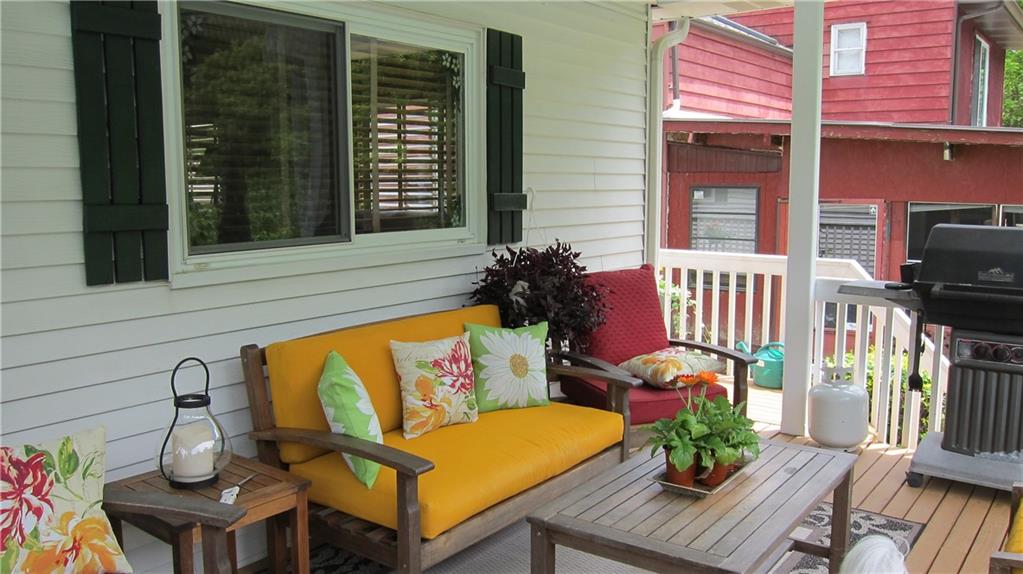40 Fulton Road Canonsburg, PA 15317 - Photo 12 of 23 What a joy to relax on this covered back porch!