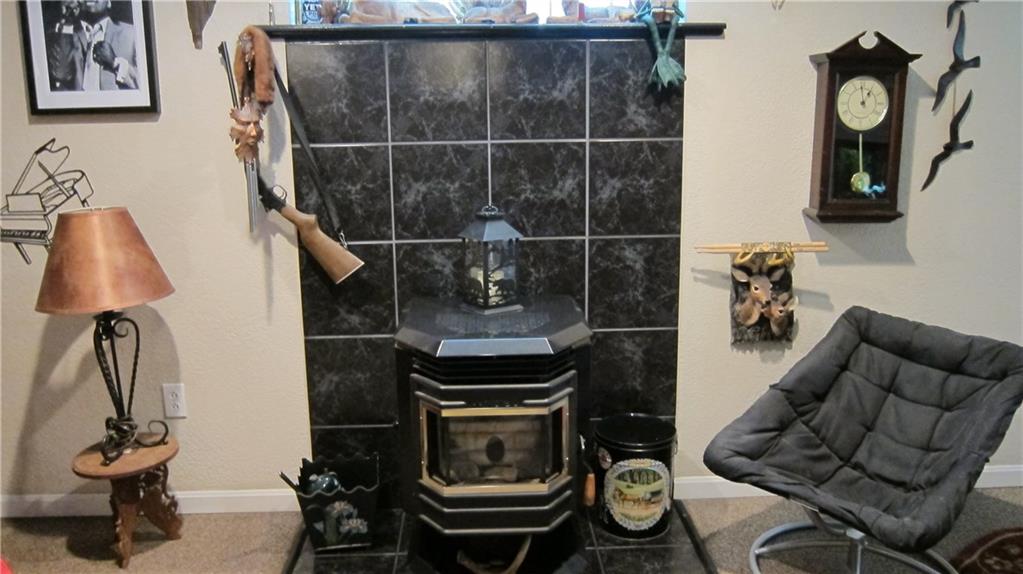 40 Fulton Road Canonsburg, PA 15317 - Photo 19 of 23 Pellet stove for warmth in game room!