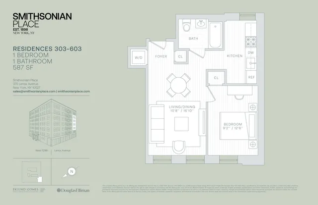 a front view of a building